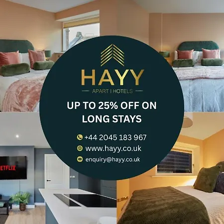 Apartament Hayy Luxury 2 Bed In Centre